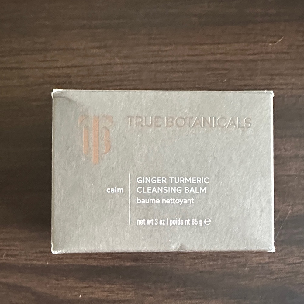 True Botanicals Ginger Turmeric Cleansing Balm